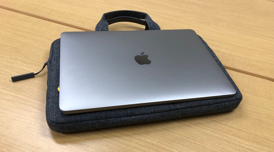 MacBookProで比べると超ベストサイズ
