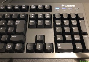 テンキー部分