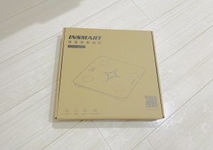 INSMARTの体重計を使った感想・レビュー「①：実際に開封してみた」
